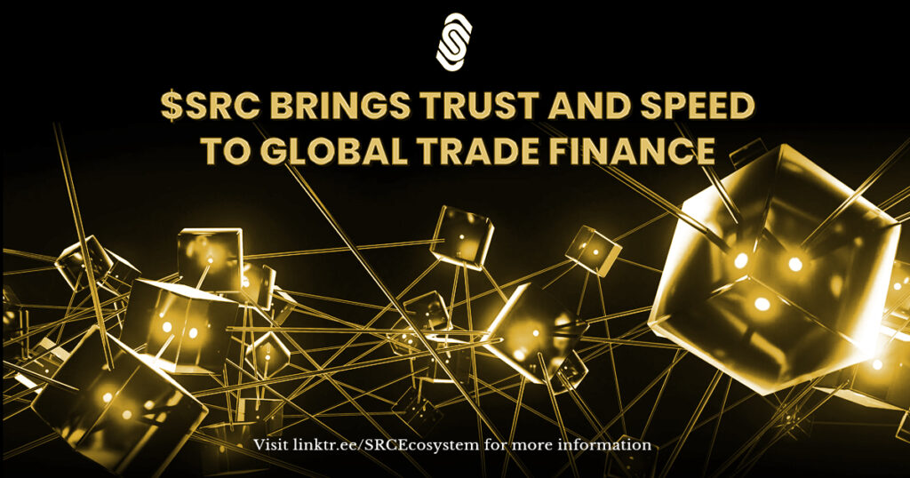 $SRC Ecosystem platform securing global trade finance with AI, blockchain, and document verification