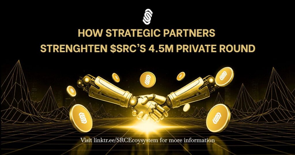 $SRC Ecosystem $4.5M private round supported by ICC, Ripple, CCPIT, and TFDi partners